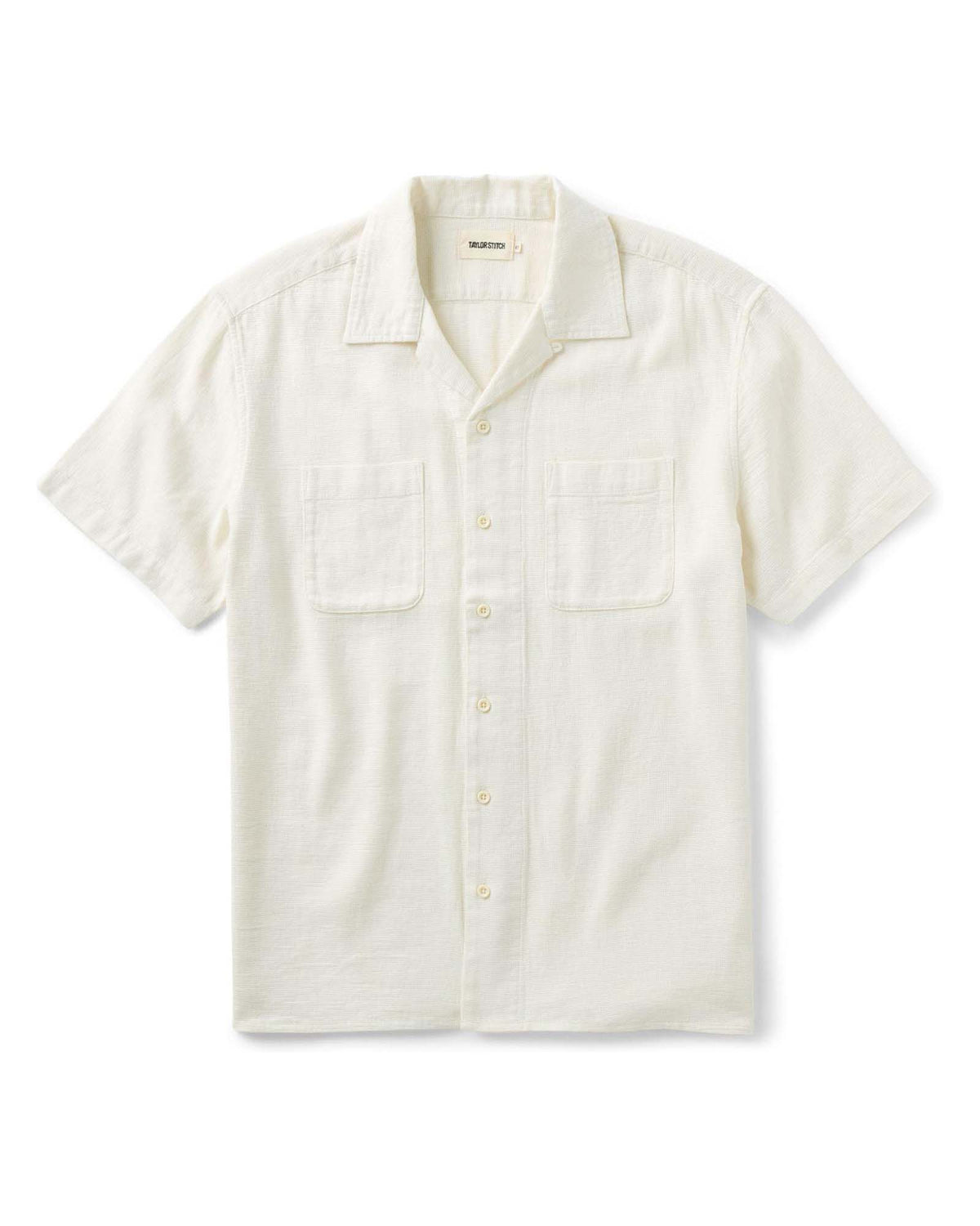 The Conrad Shirt in Vintage White Linen