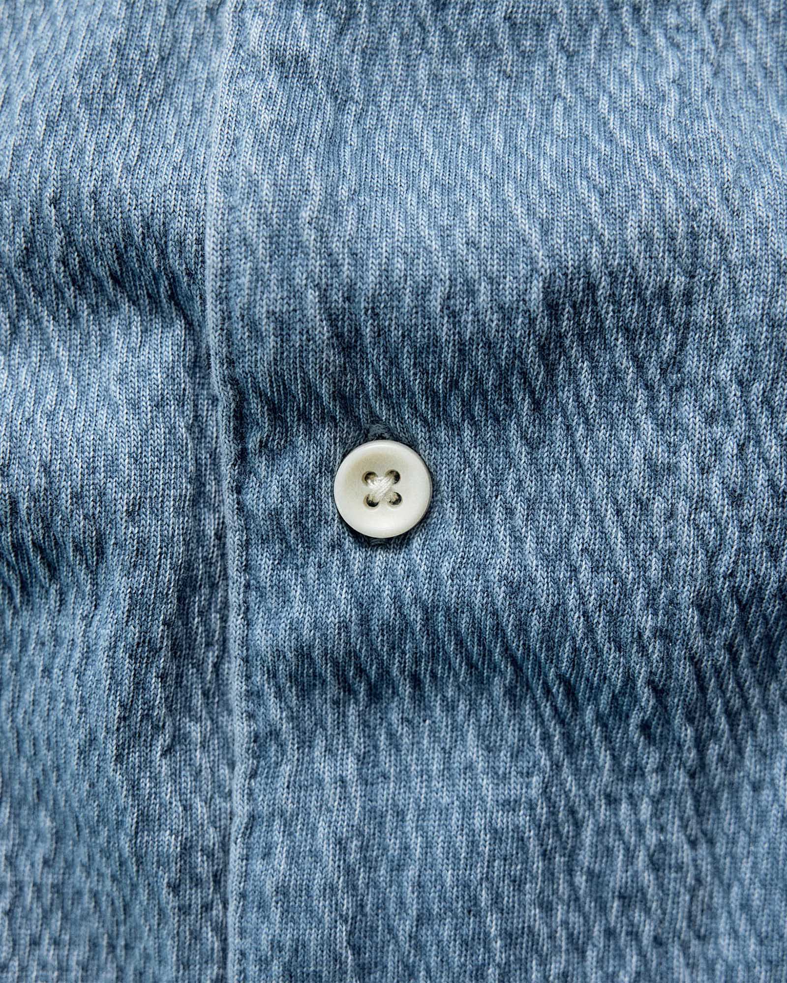 The Hawthorne Shirt in Washed Indigo Crepe