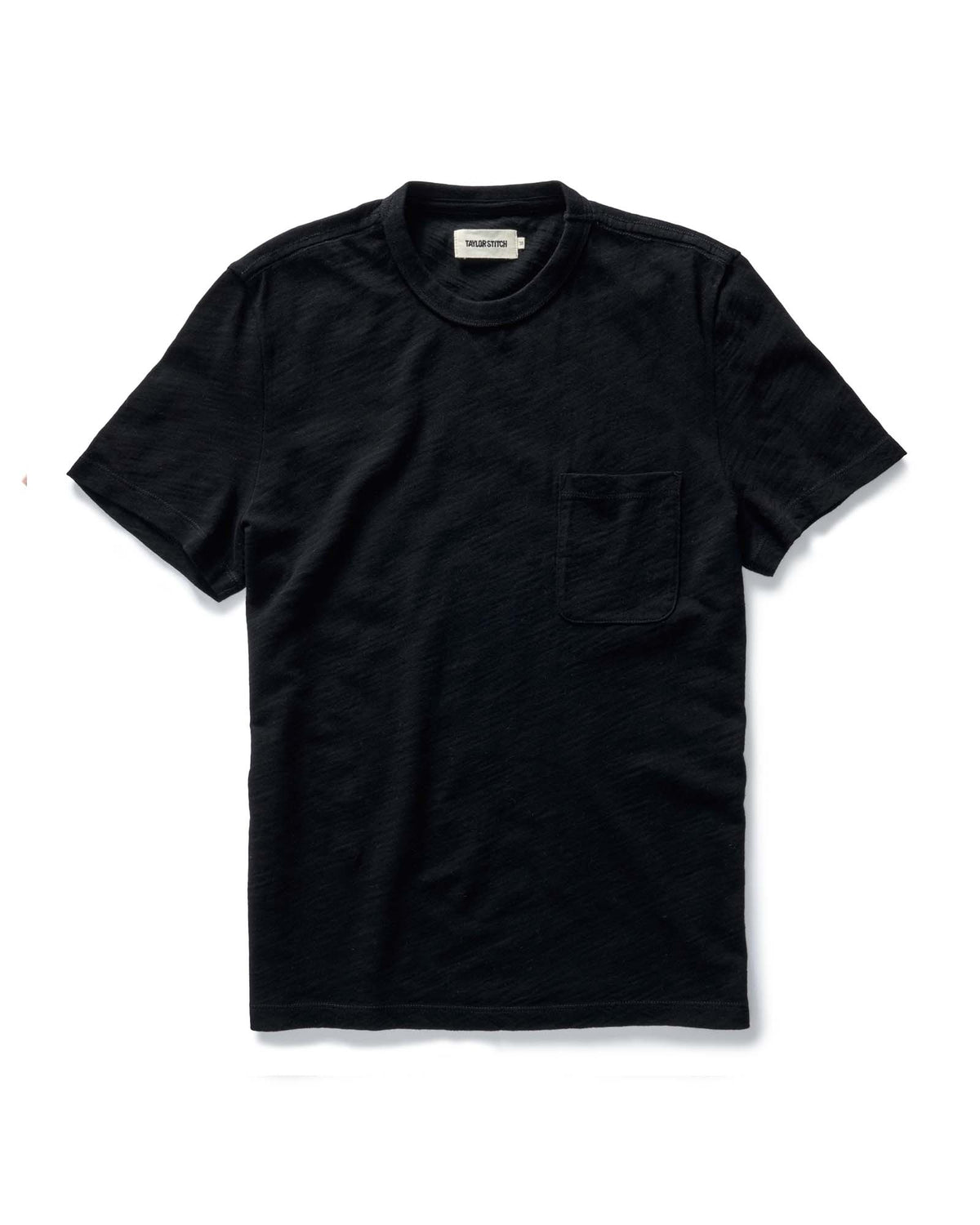 The Slub Tee in Black Indigo