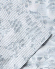 The Hawthorne Shirt in Sky Blue Floral Jacquard