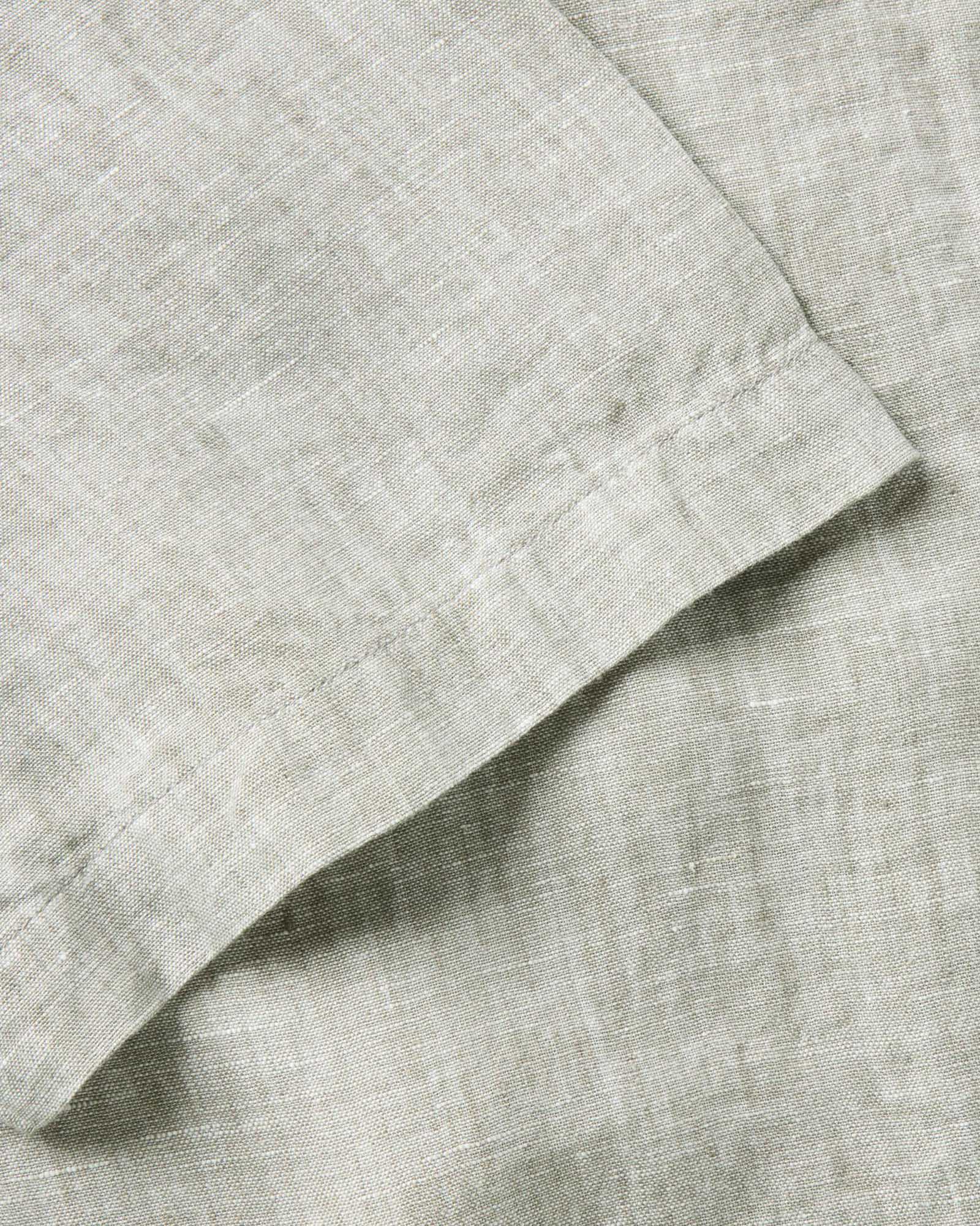 The Short Sleeve Jack in Sage Linen