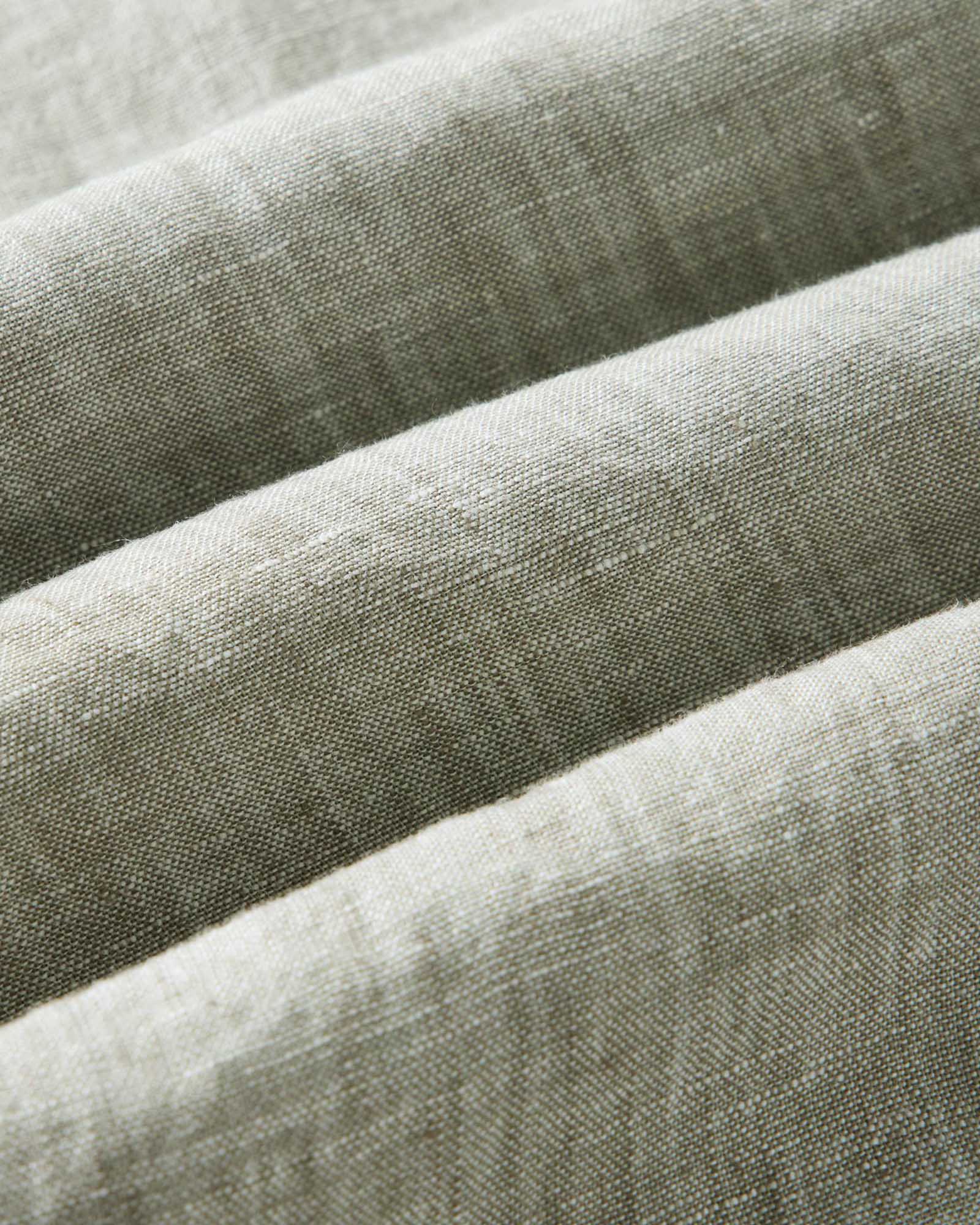 The Short Sleeve Jack in Sage Linen