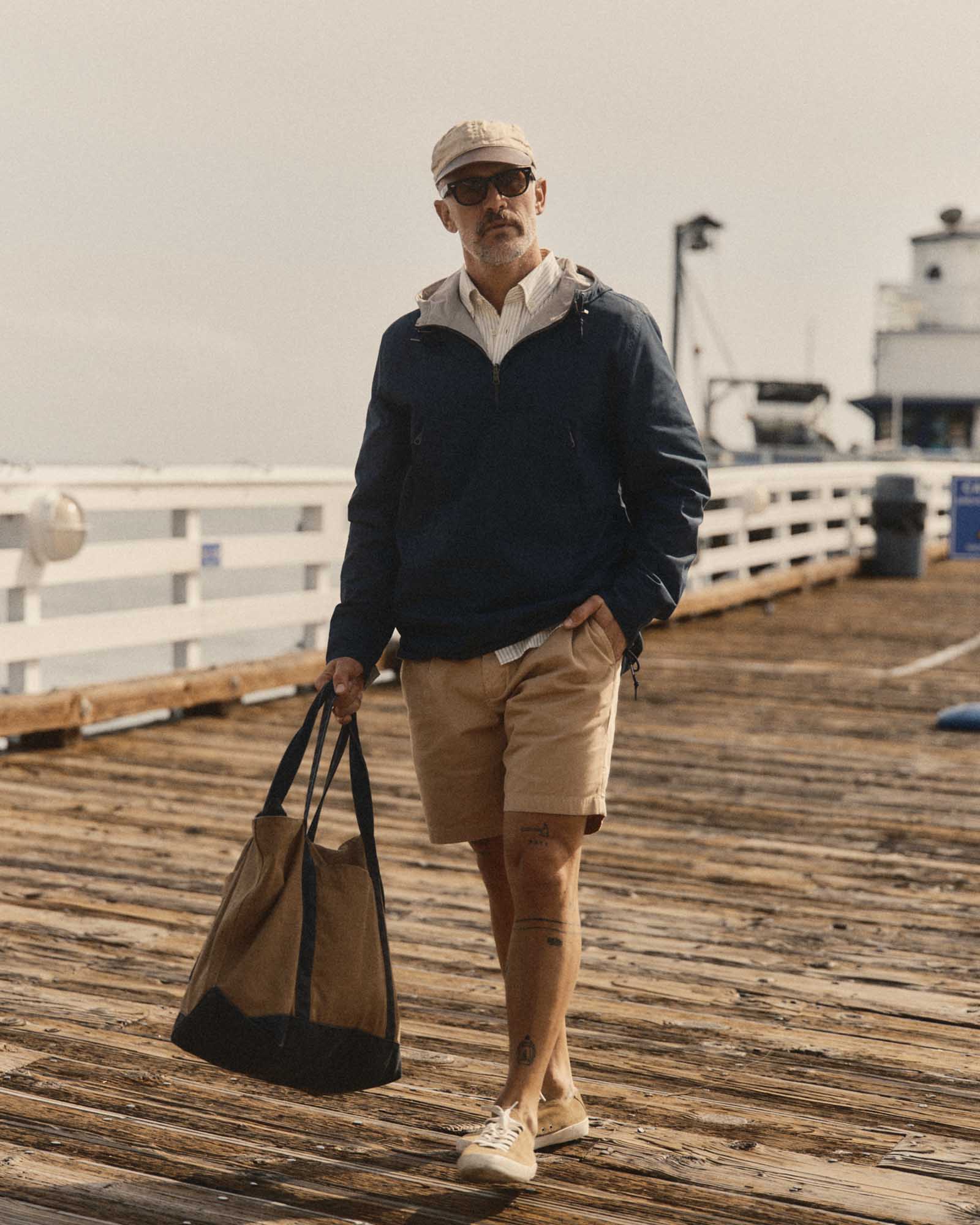 The Squall Anorak in Navy Twill
