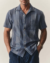 The Hawthorne Shirt in Indigo Patchwork