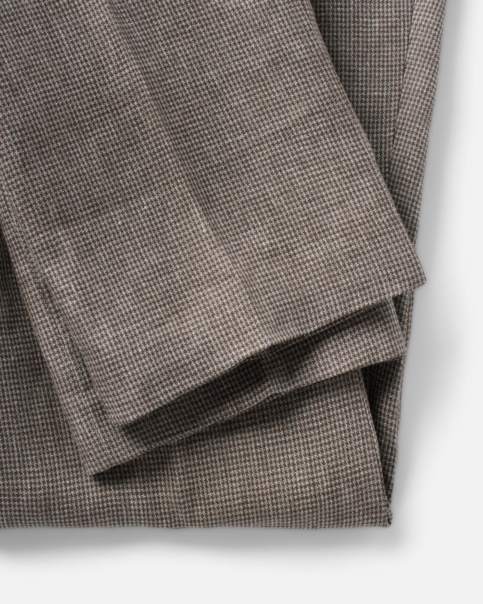 The Stevens Trouser in Morel Micro Check
