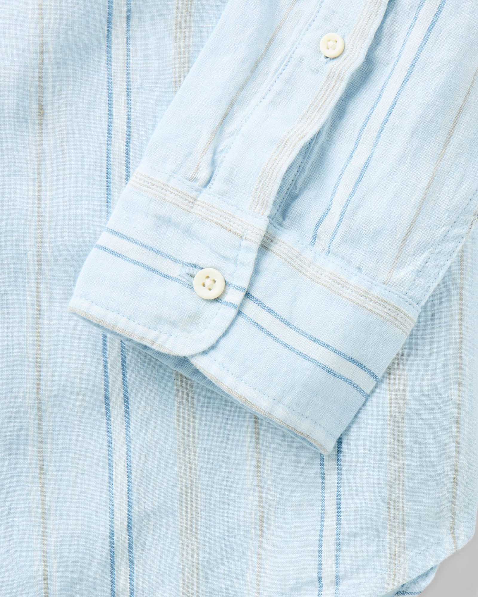 The Jack in Blue Sky Stripe Linen