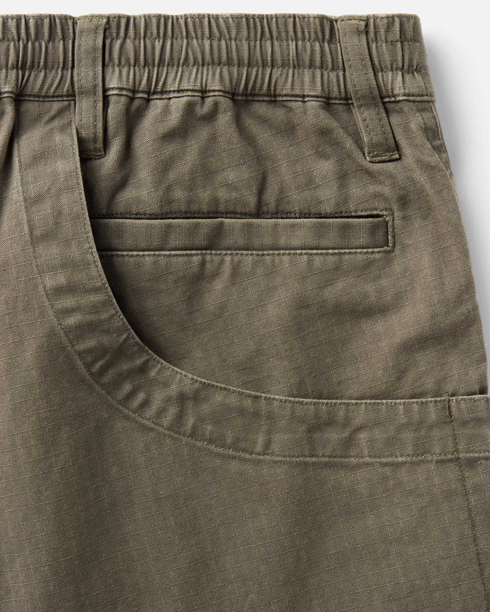 The Boulder Short in Mushroom Ripstop