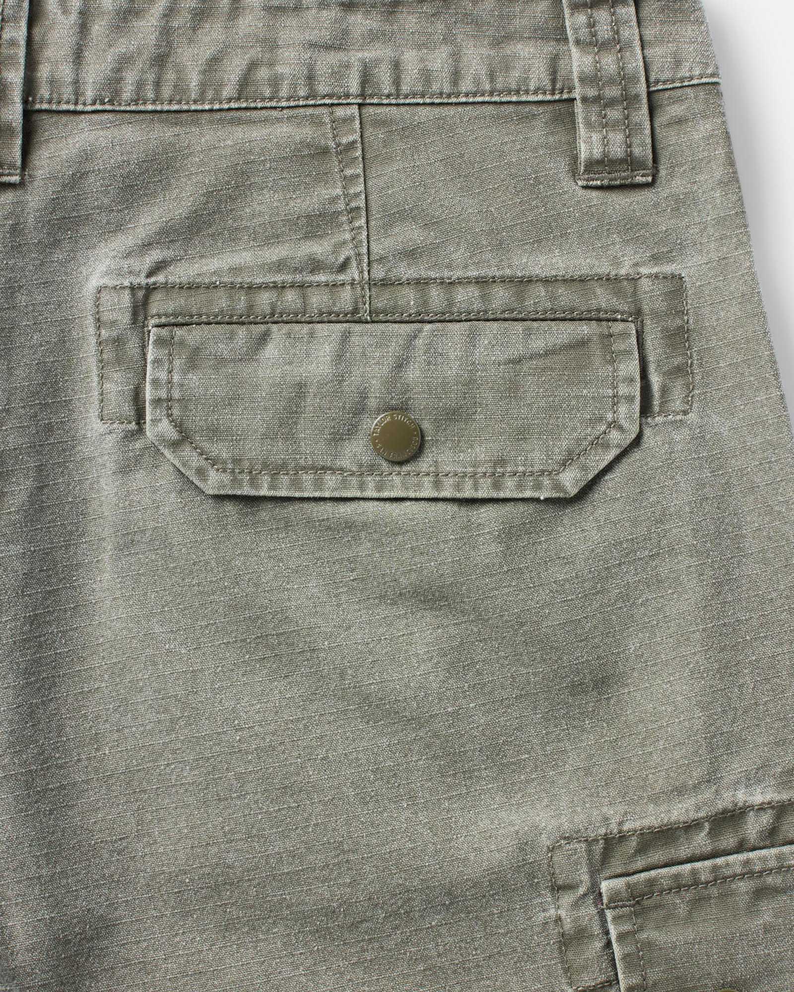 The Scout Short in Burnt Olive Ripstop