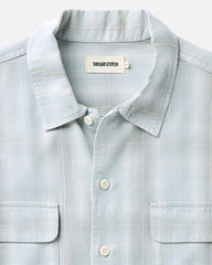 The Shore Shirt in Fog Check Lyocell