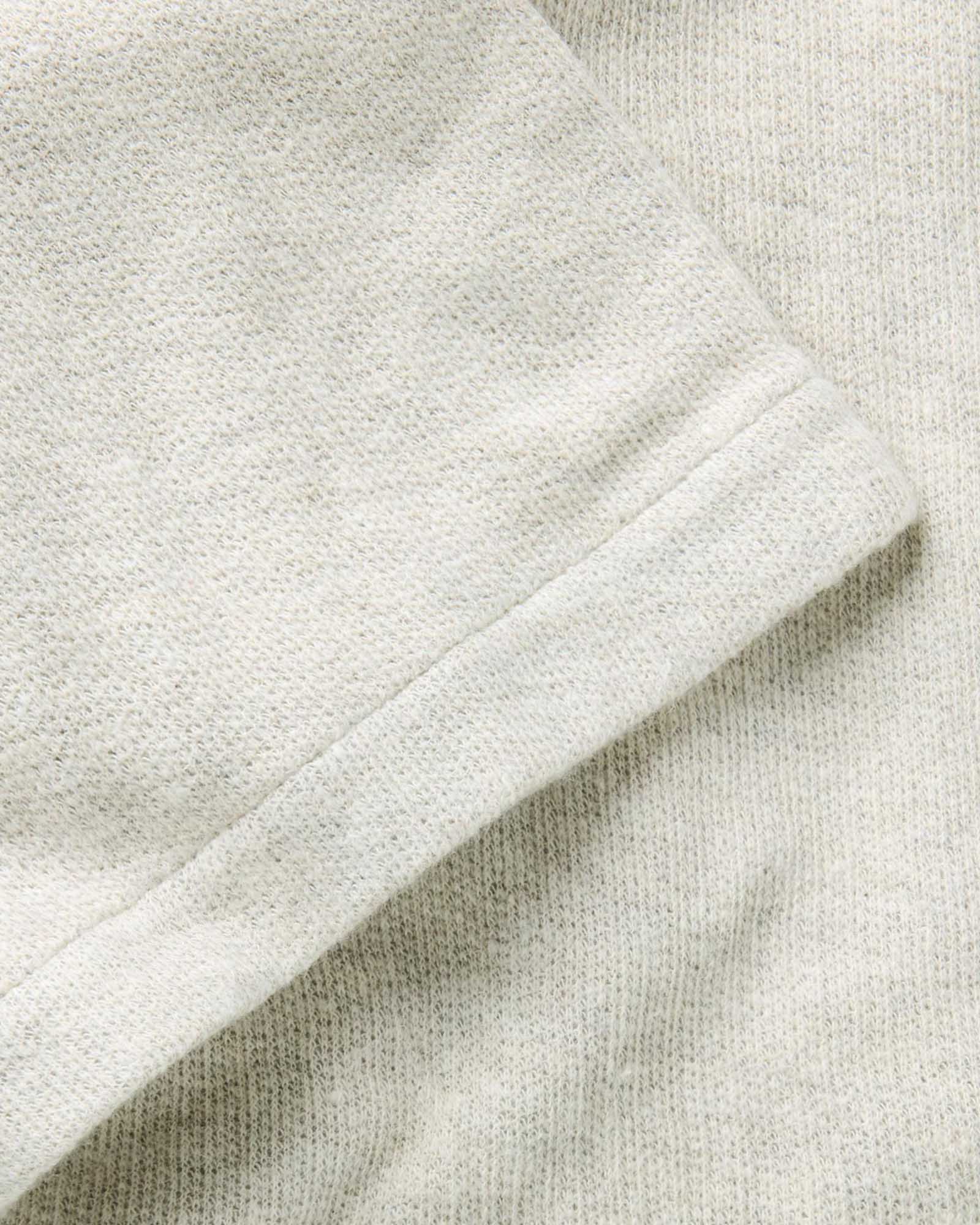 The Short Sleeve California in Heather Oat Double Knit