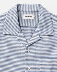 The Hawthorne Shirt in Blue Pin Dot Dobby