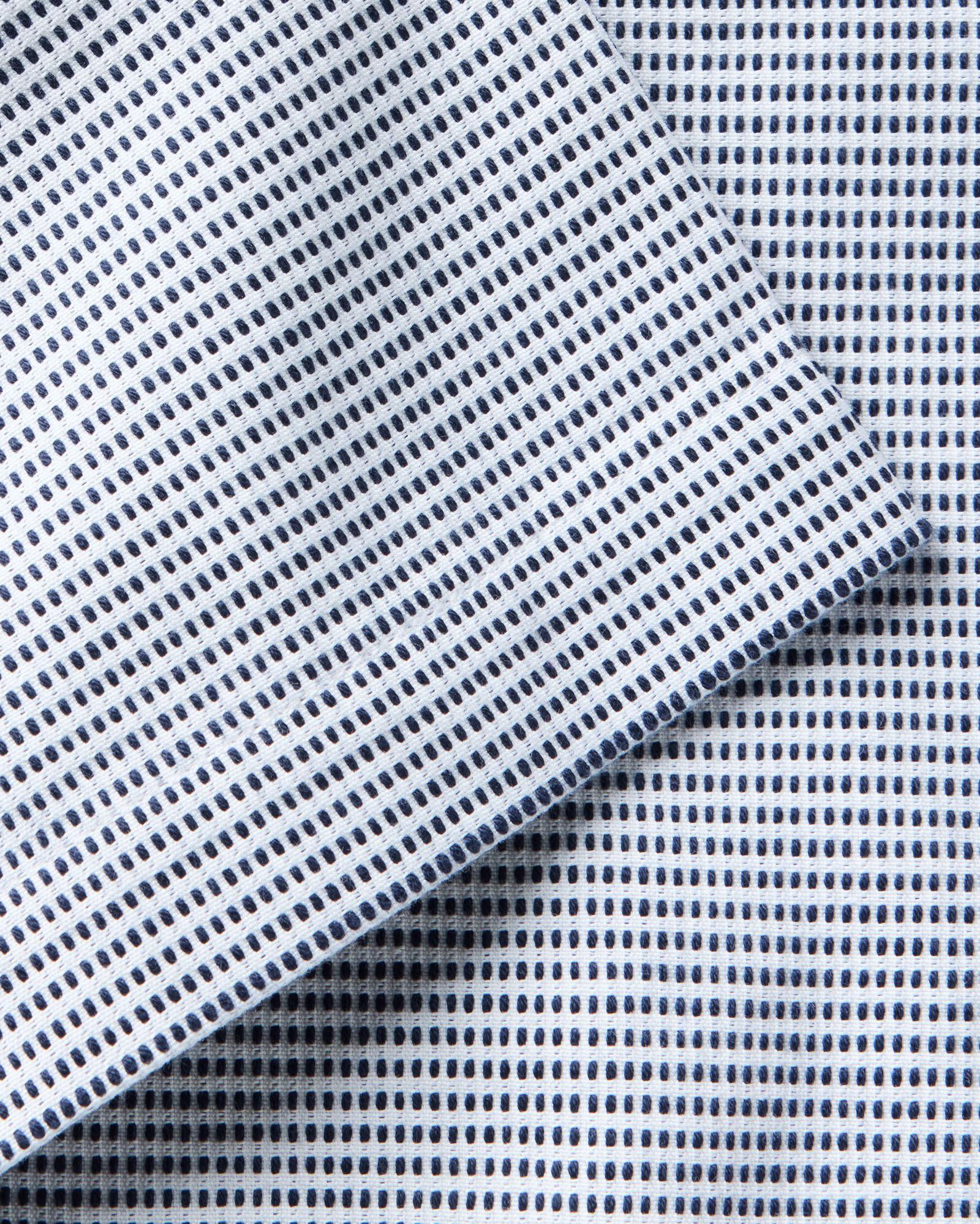 The Hawthorne Shirt in Blue Pin Dot Dobby