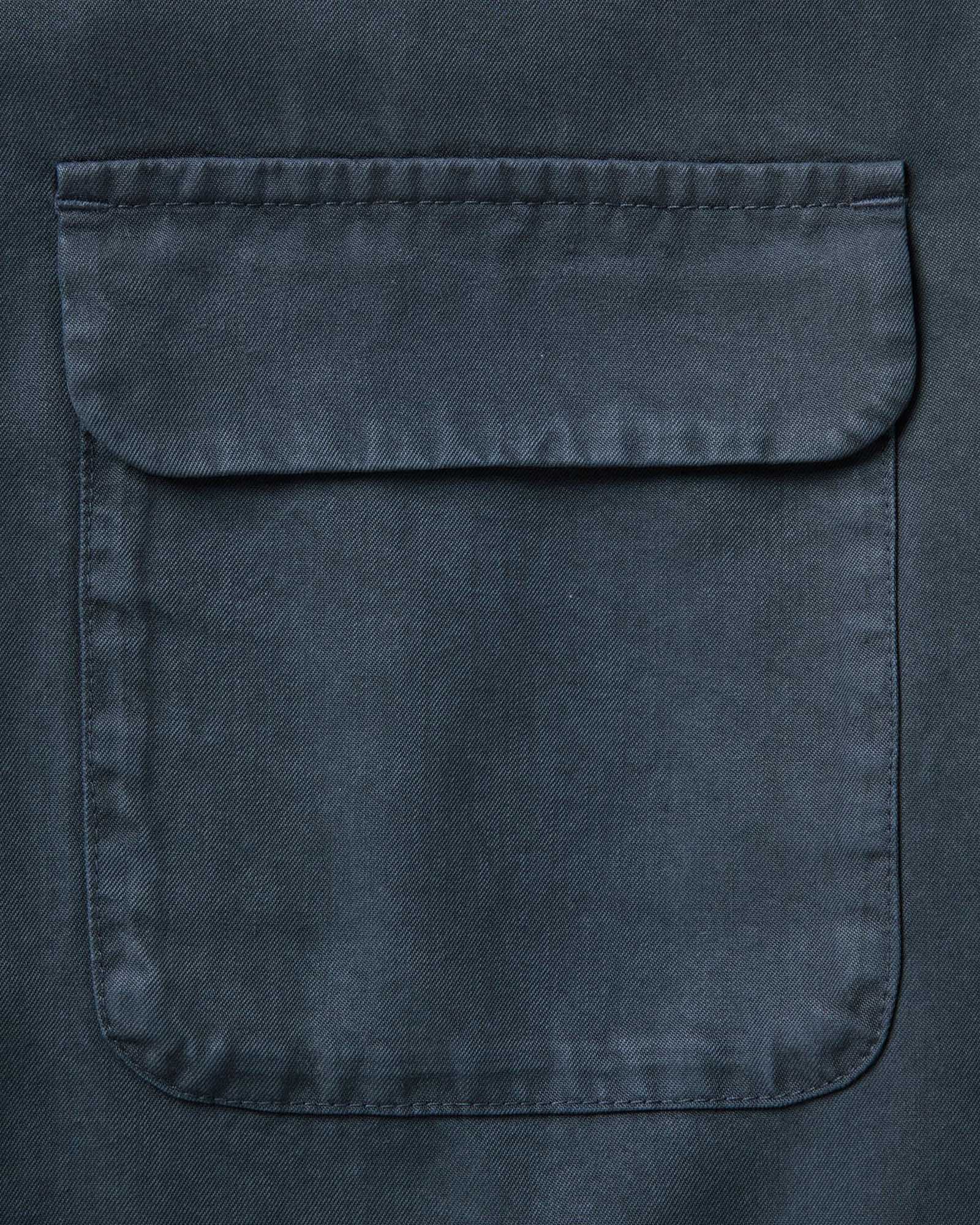 The Shore Shirt in Navy Lyocell
