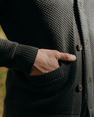 The Crawford Sweater in Charcoal