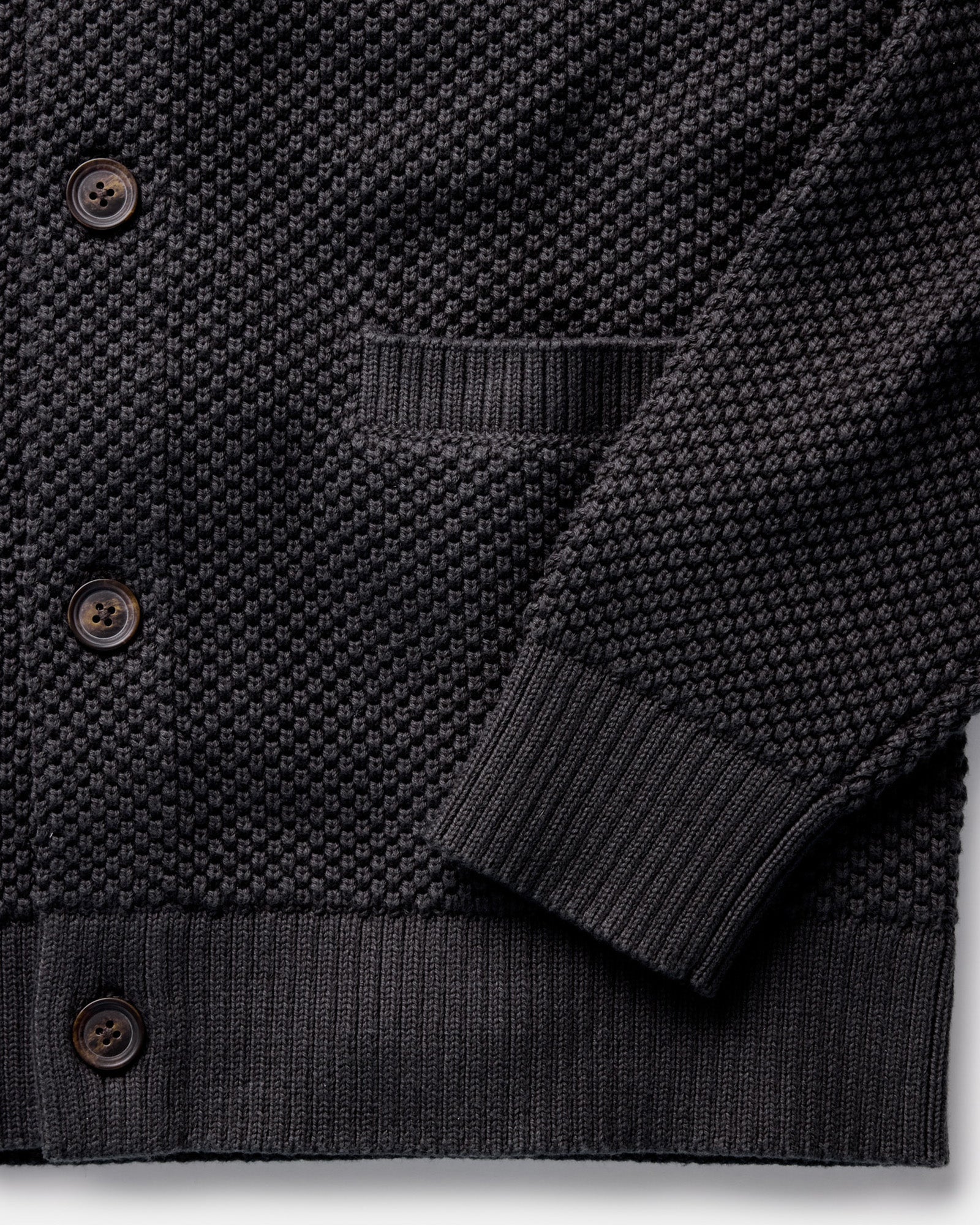 The Crawford Sweater in Charcoal