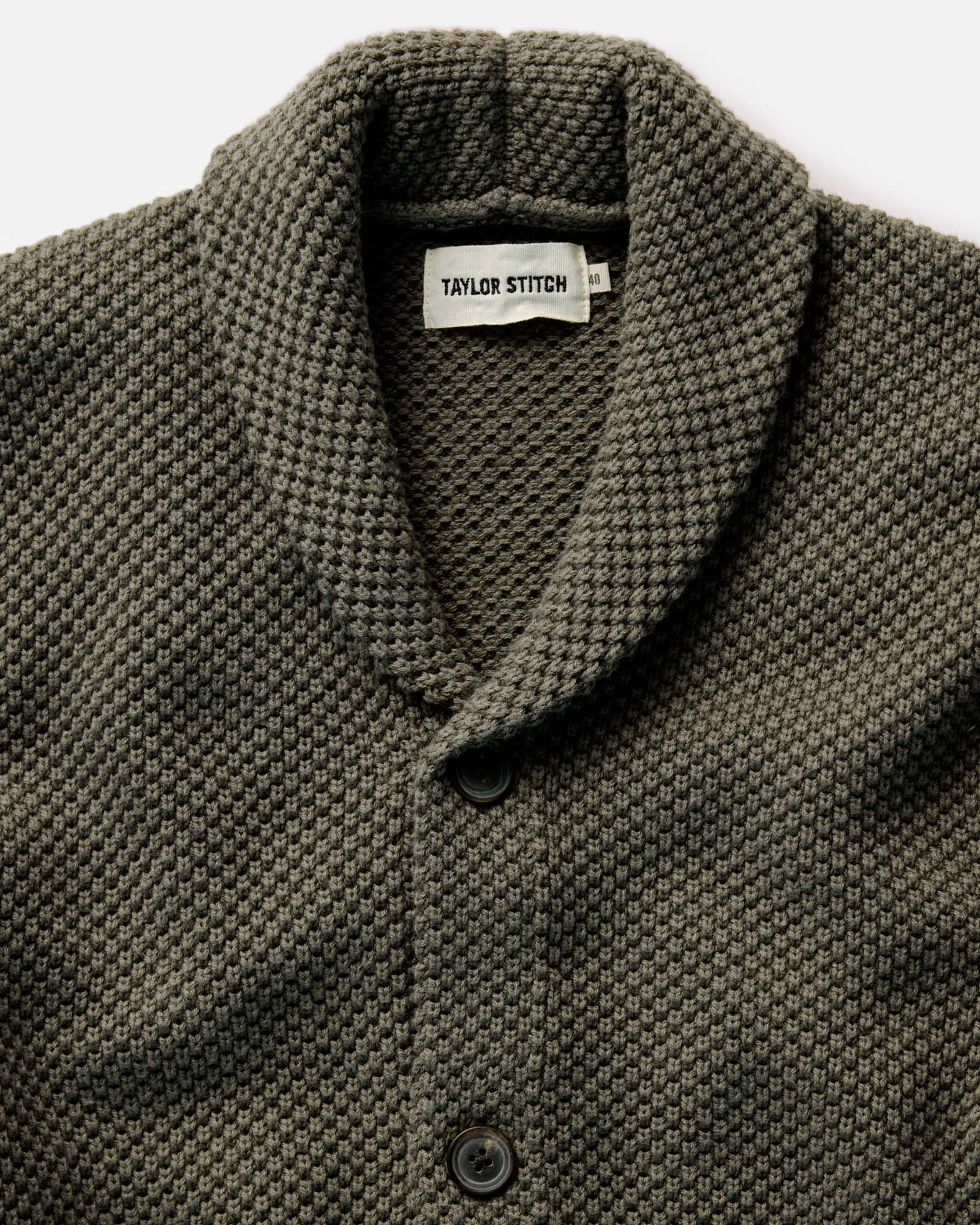 The Crawford Sweater in Fatigue Olive