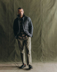 The Shop Shirt in Coal Chipped Canvas
