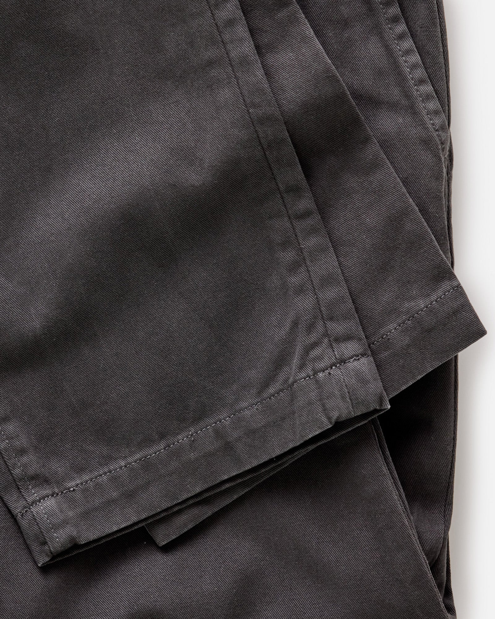 The Slim Foundation Pant in Organic Faded Black