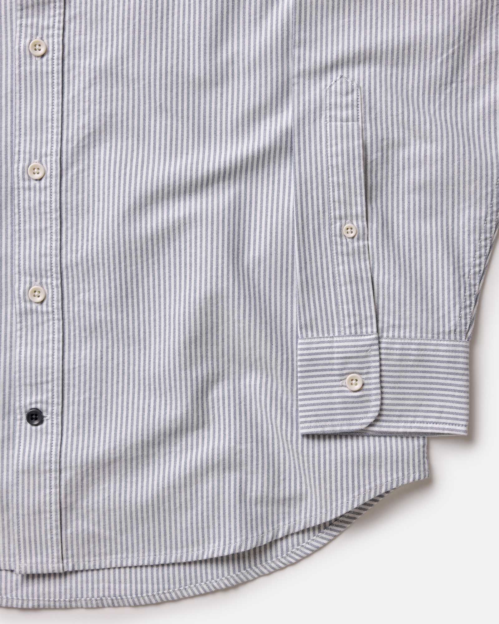 The Jack in Navy University Stripe Everyday Oxford