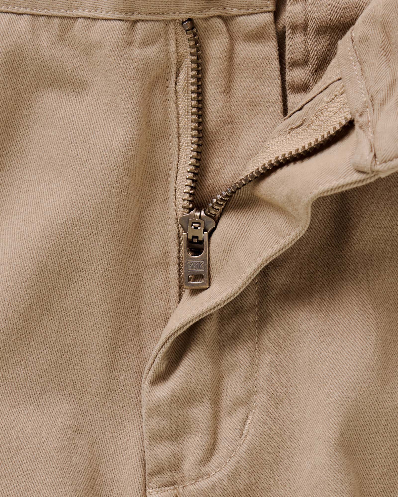 The Slim Foundation Pant in Organic Khaki