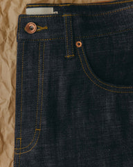 The Slim Jean in Rigid Organic Selvedge