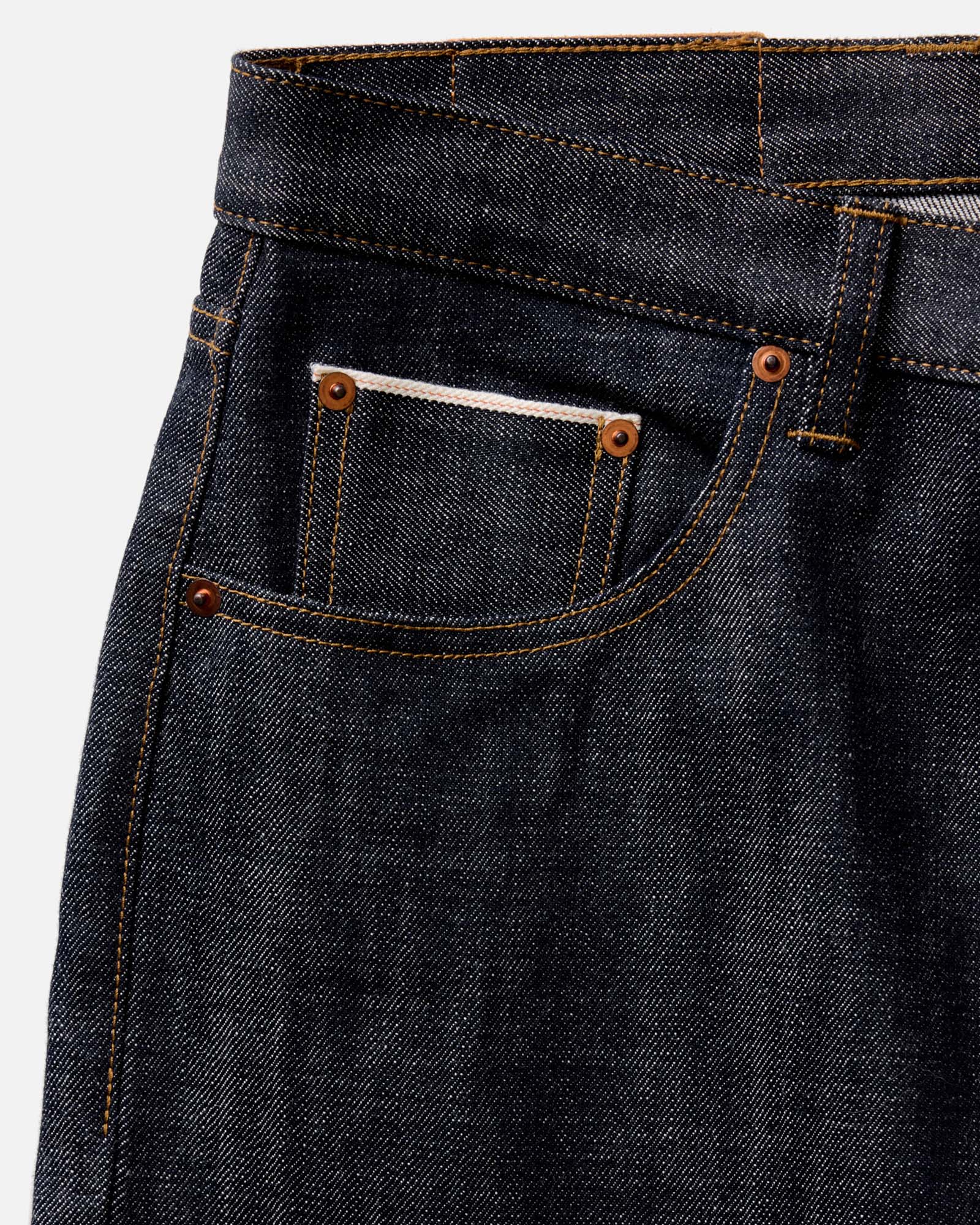 The Slim Jean in Rigid Organic Selvedge