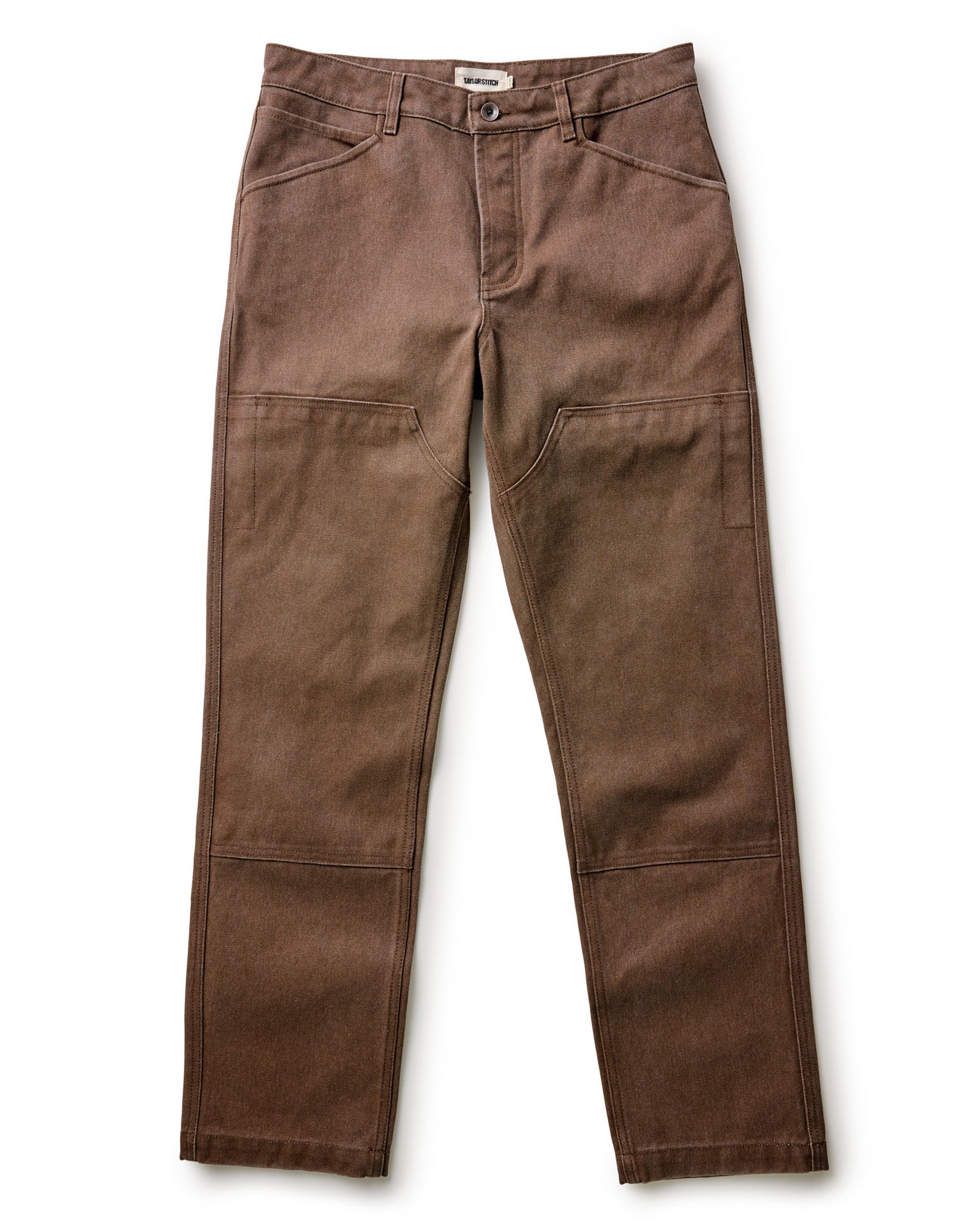 The Chore Pant in Aged Penny Chipped Canvas