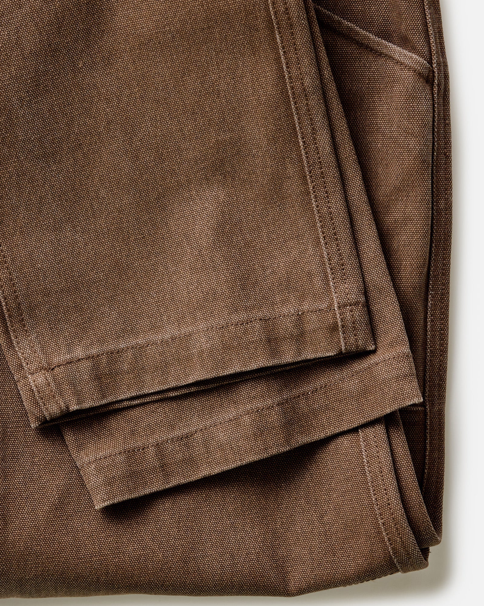 The Chore Pant in Aged Penny Chipped Canvas