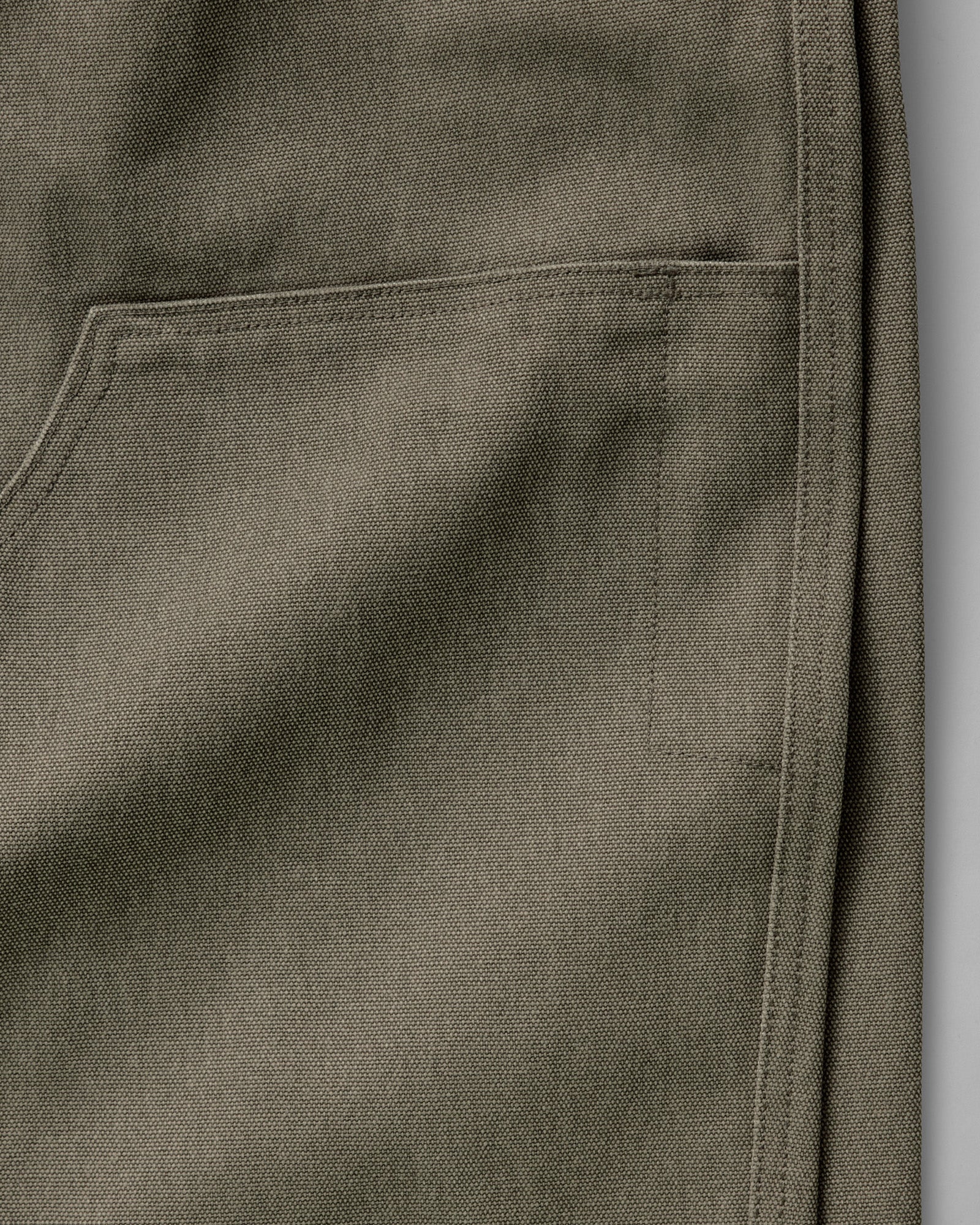 The Chore Pant in Stone Chipped Canvas