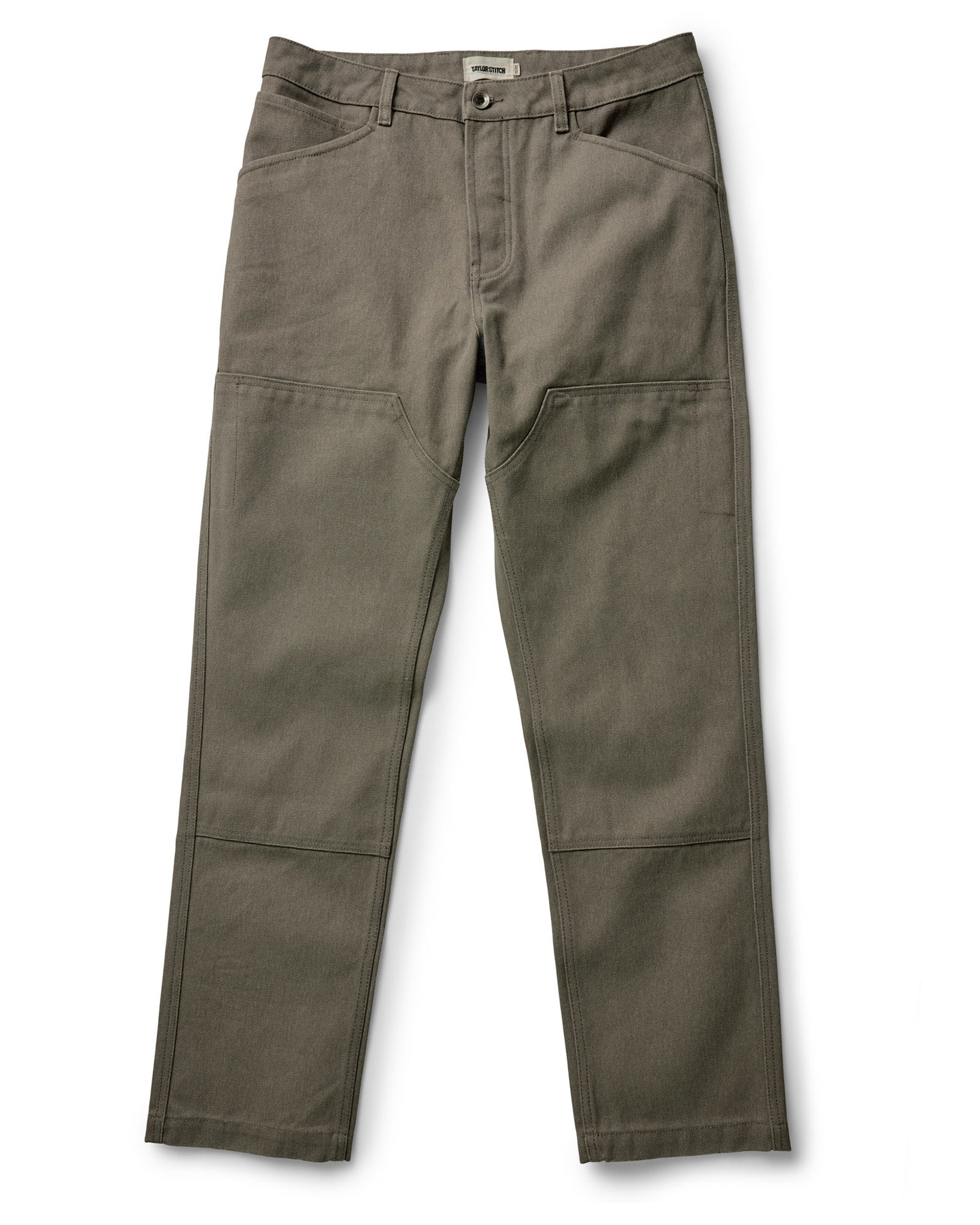 The Chore Pant in Stone Chipped Canvas