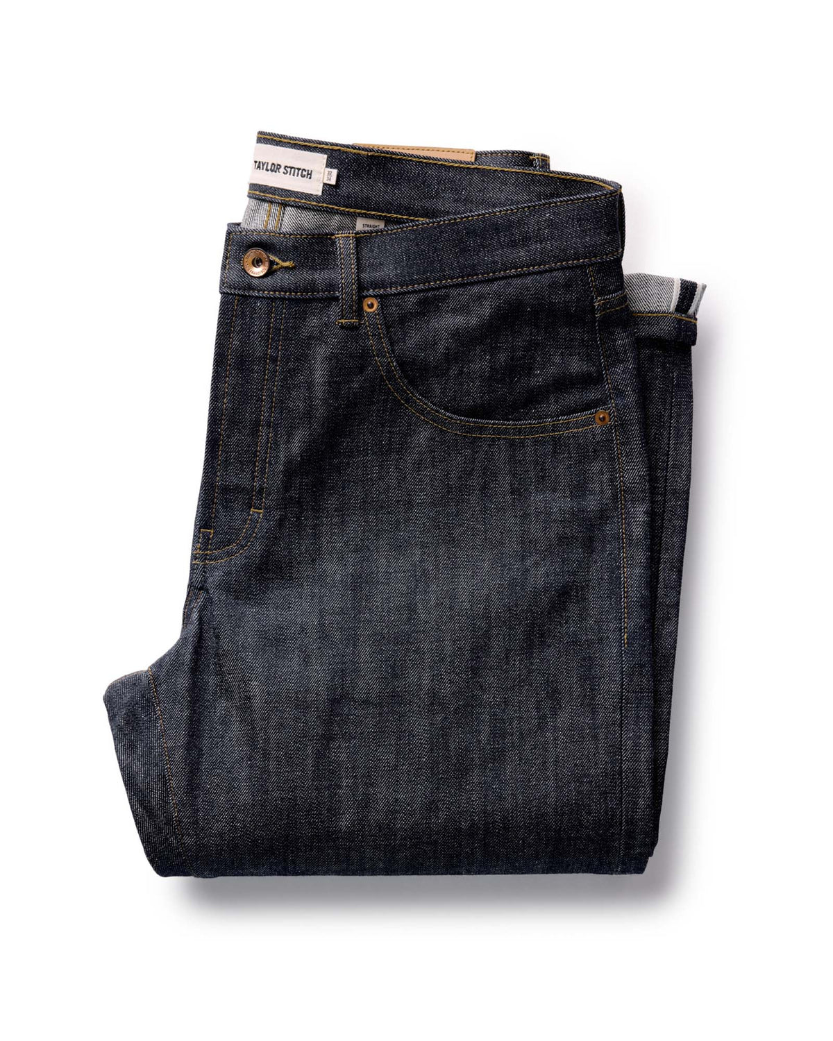 The Straight Jean in Rigid Organic Selvedge
