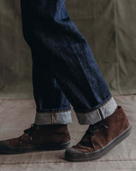 The Straight Jean in Rigid Organic Selvedge