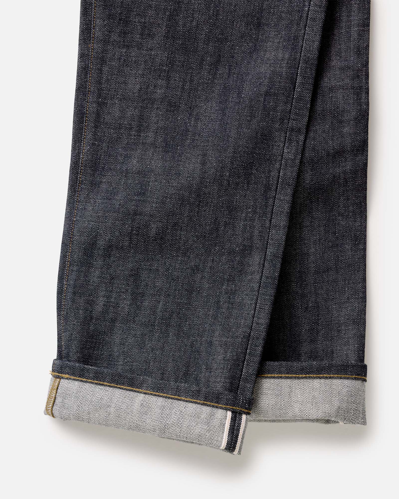 The Straight Jean in Rigid Organic Selvedge