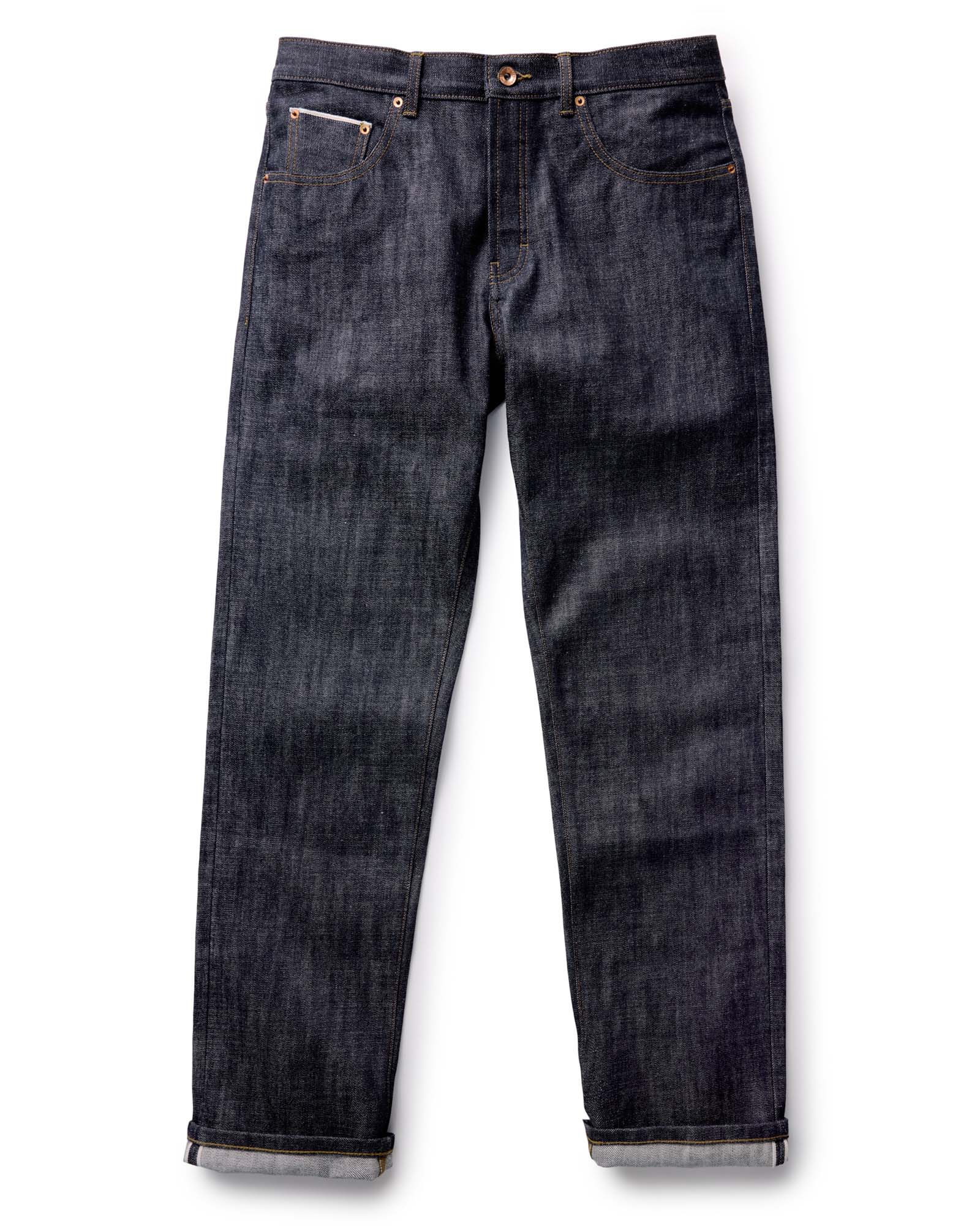 The Straight Jean in Rigid Organic Selvedge