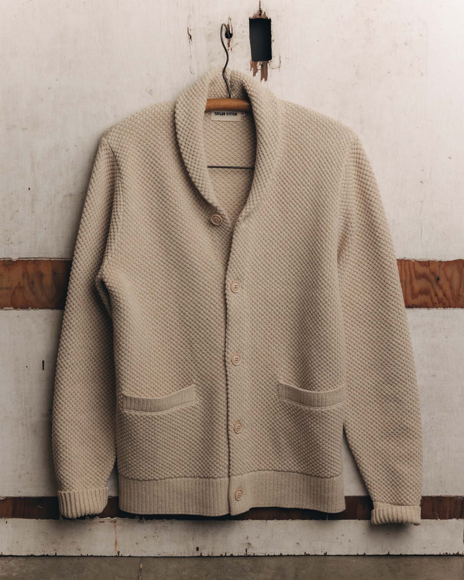 The Crawford Sweater in Marled Natural