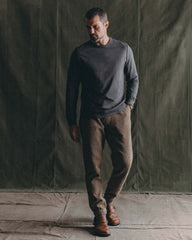 The Apres Pant in Cypress Sashiko