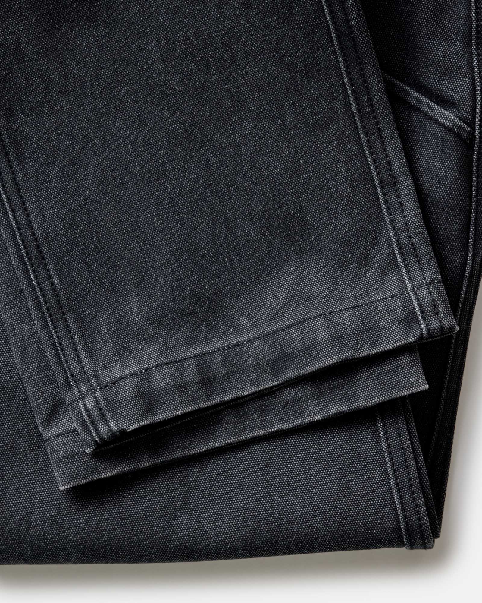 The Camp Pant in Coal Chipped Canvas
