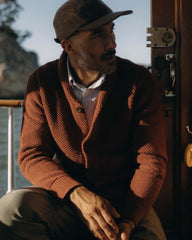 The Crawford Sweater in Rust