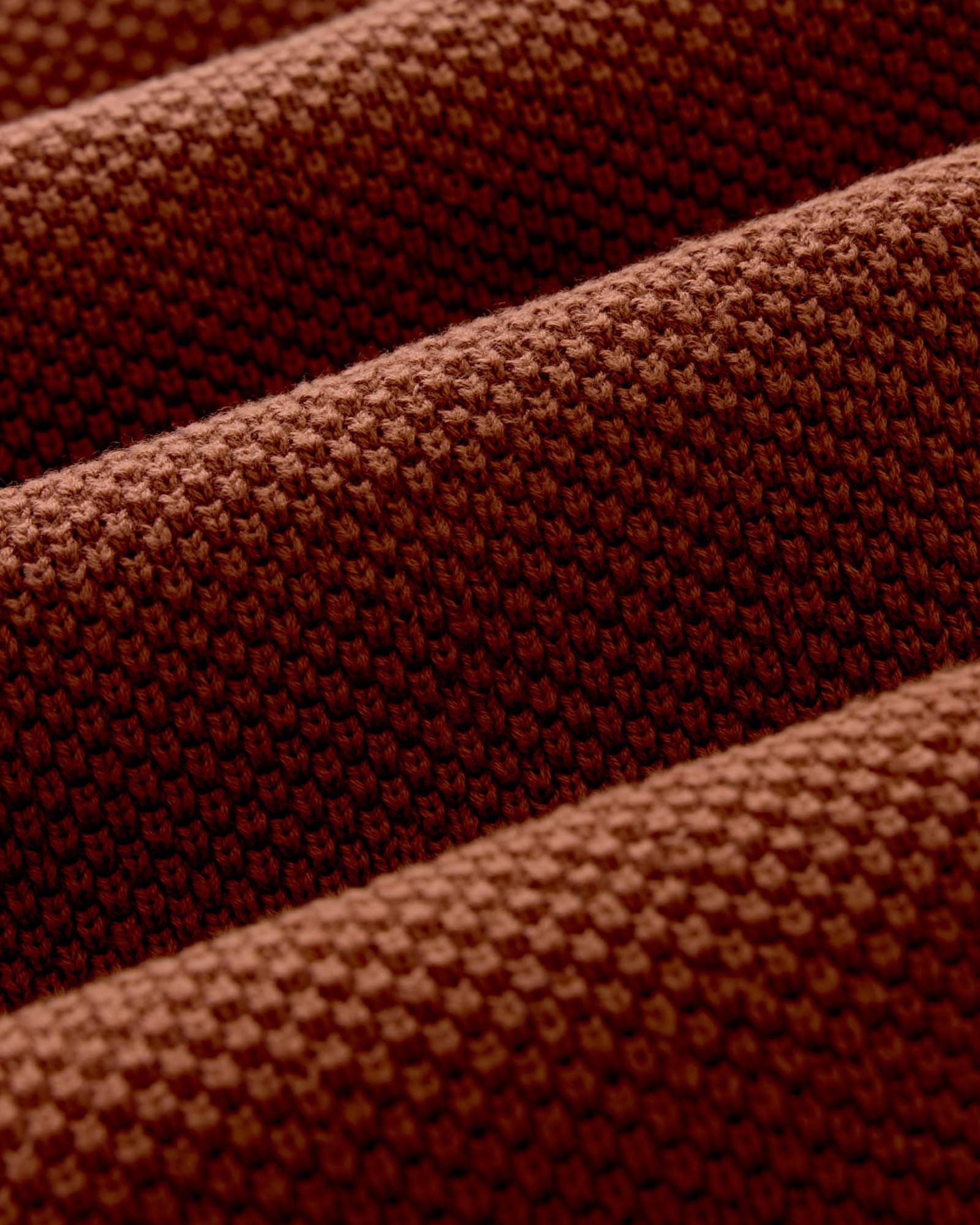 The Crawford Sweater in Rust
