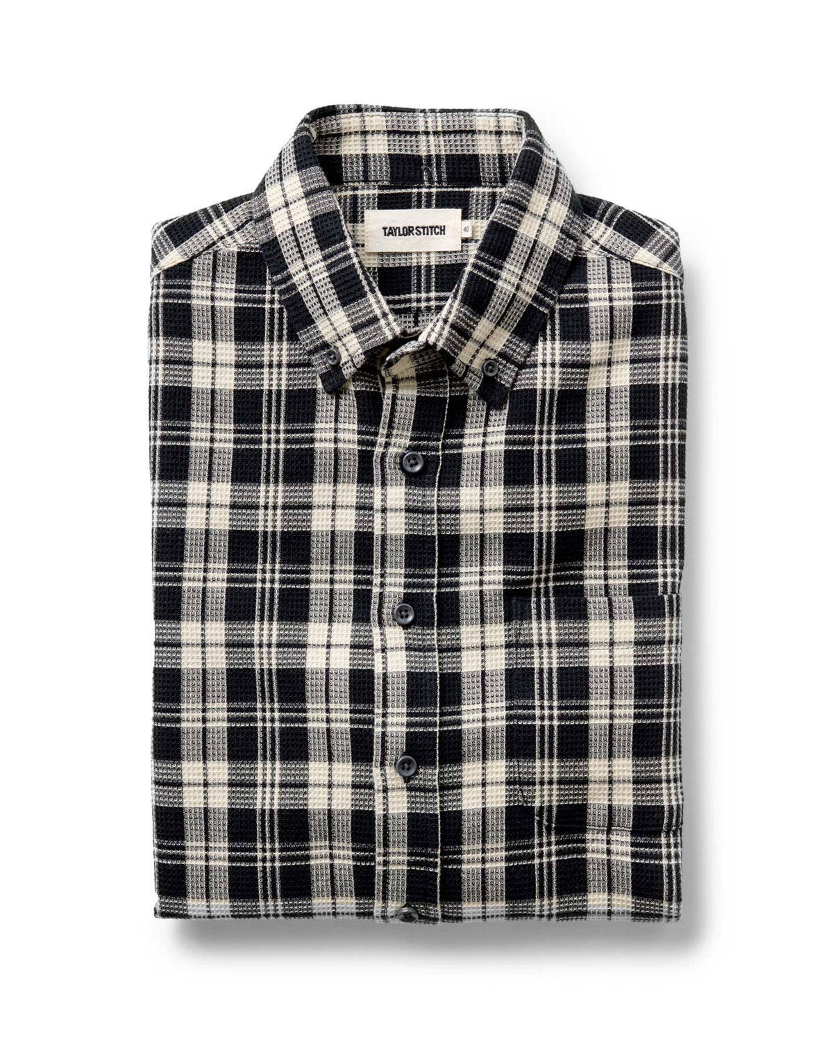 The Jack in Coal Plaid Waffle