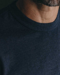 The Organic Cotton Shop Tee in Navy Twist