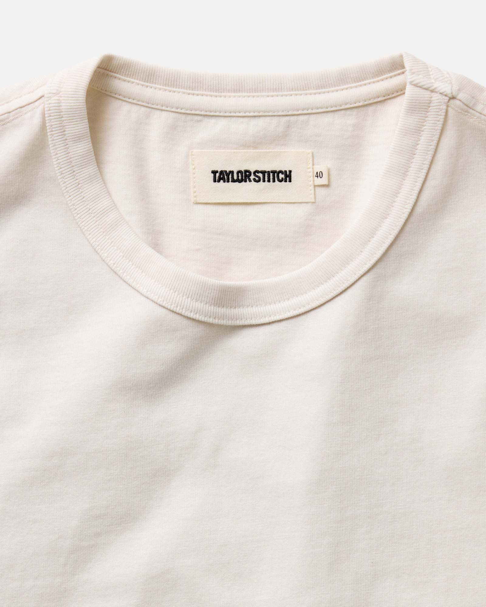The Organic Cotton Tee in Vintage White