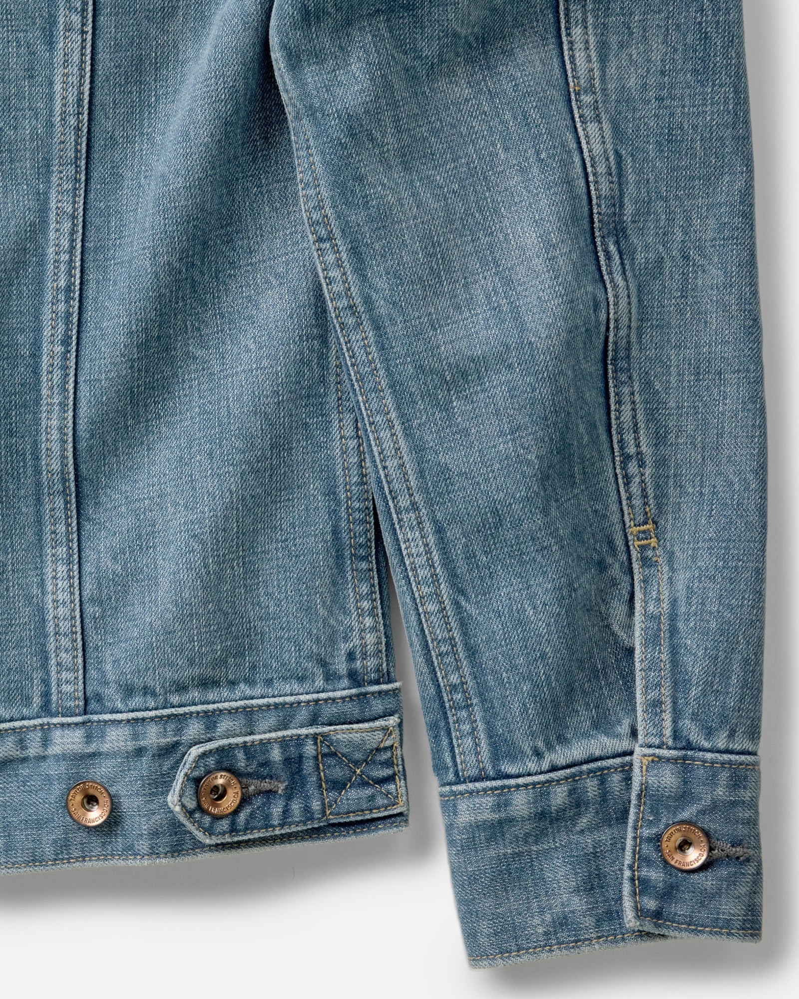 The Roper Jacket in Vintage Wash Organic Selvedge
