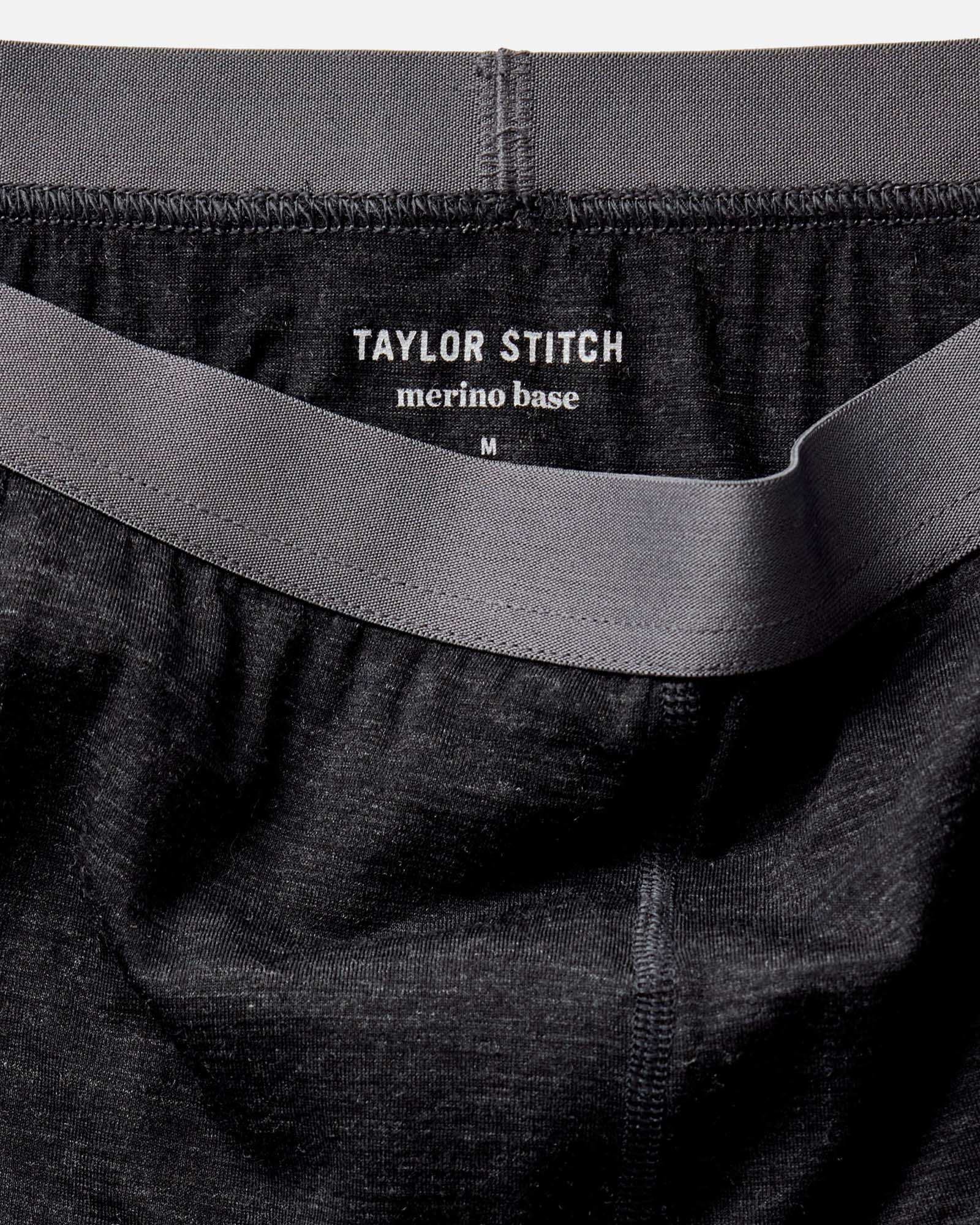 The Merino Boxer in Heather Black