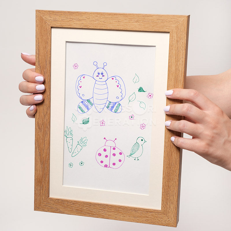 Montessori Keepsake Frame