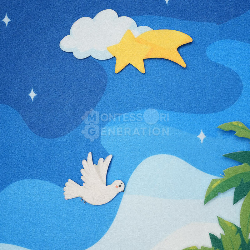 Montessori Nativity Wallboard