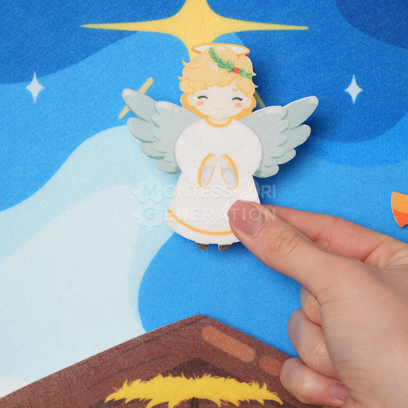 Montessori Nativity Wallboard