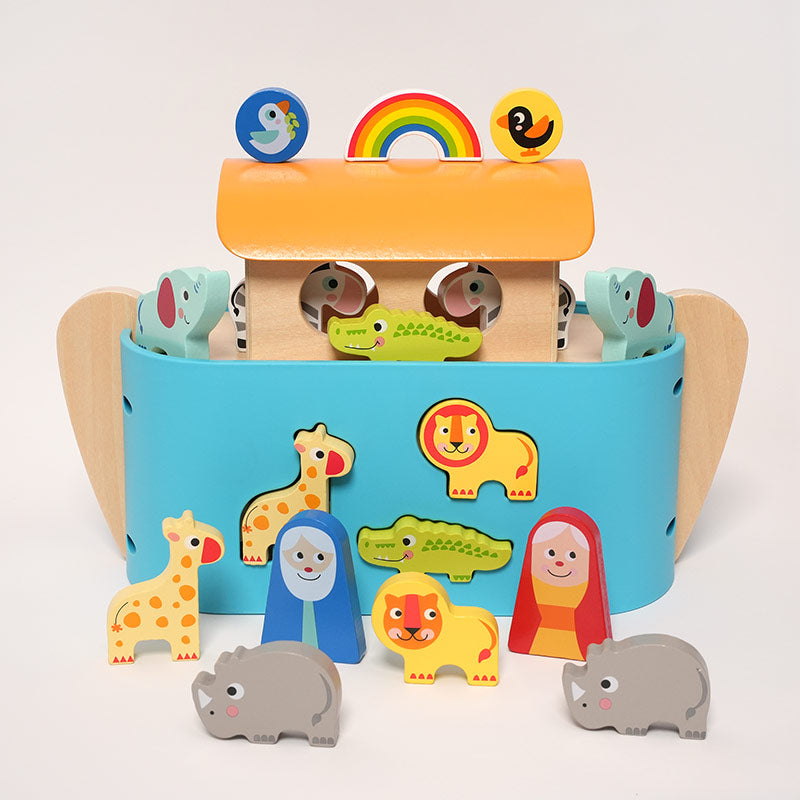 Montessori Wooden Noah's Ark