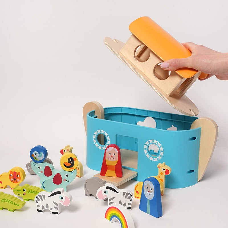 Montessori Wooden Noah's Ark
