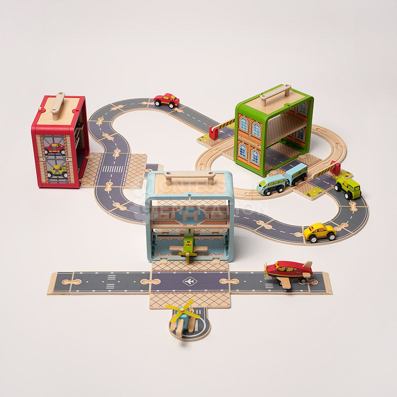 Montessori Track Builder Kit